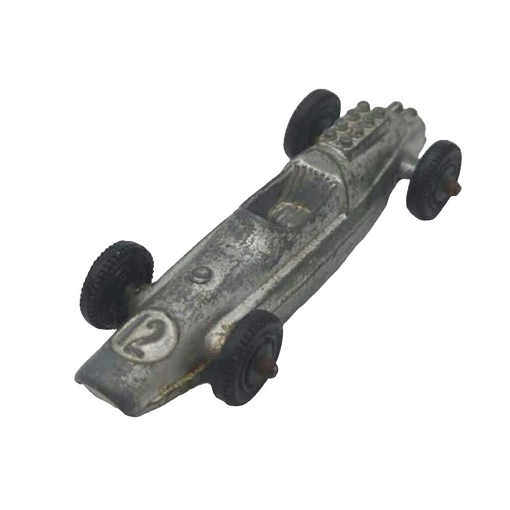 Vintage TootsieToy #12 Indy Race Car Die Cast Metal Racing Dragster 1960s 2"